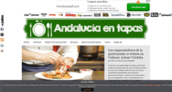 Desktop Screenshot of andaluciaentapas.com